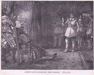 Entrevue du cornet Joyce avec Charles Ier en 1647