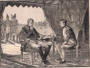 Le Traité de Tilsit AD 1807