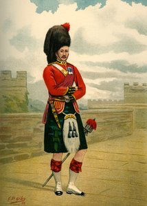 Le 42e - The Black Watch Royal Highlanders, 1890 - Godfrey Douglas Giles