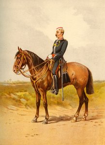 Le Régiment Royal de la Reine - Yeomanry du Staffordshire, 1890 - Godfrey Douglas Giles