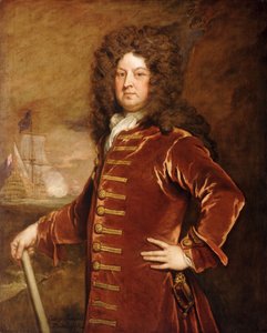 Amiral George Churchill (1654-1710), fin 17e à début 18e siècle - Godfrey Kneller