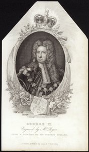 Le roi George II de Grande-Bretagne et d