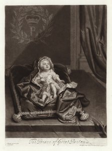 Portrait du prince James Stuart bébé