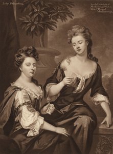 Sarah Duchesse de Marlborough et Lady Fitzharding - Godfrey Kneller