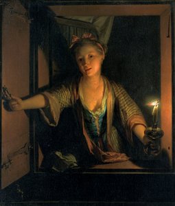 Une fille à la fenêtre, 1663-1700