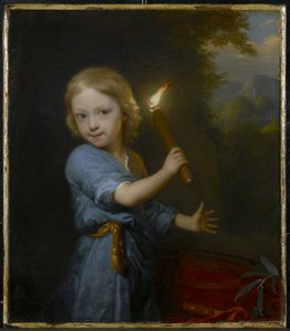 Garçon tenant une torche, 1692