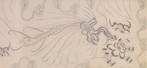Détail de cinq chevaux de tribut - Gonglin Li