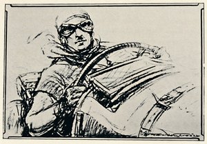 Le panneau commémoratif de Sir Henry Birkin à Brooklands, 1937