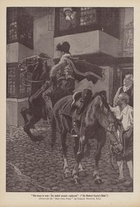 La chevauchée de Sir Robert Carey - Gordon Frederick (after) Browne