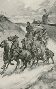 Une diligence dans les temps anciens - Gordon Frederick Browne