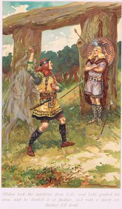 Hadur a pris le gui de Loui, illustration de 