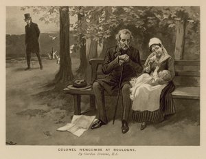 Illustration pour Les Newcomes par Thackeray - Gordon Frederick Browne