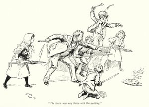 Illustration pour The Story of the Treasure Seekers par E Nesbit