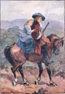 "Maintenant je peux pleurer autant que je veux", de Lorna Doone publié par W & R Chambers Ltd, 1921