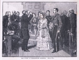 La reine à l