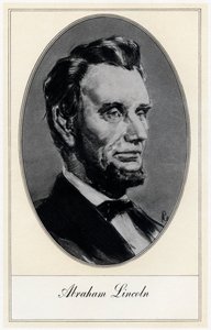 Abraham Lincoln, 16e président des États-Unis, début du XXe siècle