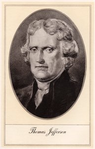 Thomas Jefferson, troisième président des États-Unis, début du 20e siècle