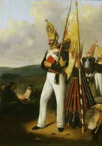 Grenadier du régiment des gardes Pavlovsky, années 1840