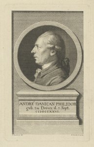 Portrait de François-André Danican Philidor - Gottlob August Liebe