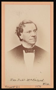Portrait de Robert McClelland 1807-1880, 1876