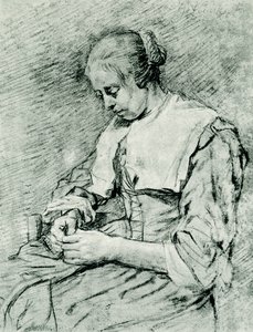 La couturière - Govaert Flinck
