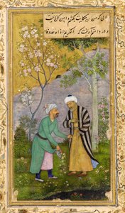 Saadi dans un jardin de roses, 1645
