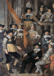 Néerlandais : Schutters van Wijk XVIII sous le capitaine Albert Bas et le lieutenant Lucas Conijn La compagnie du capitaine Albert Bas et du lieutenant Lucas Conijn