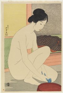 Femme au bain, octobre 1915 - Goyo Hashiguchi