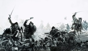 La bataille de Culloden