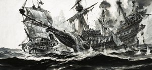 Bataille navale non identifiée
