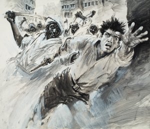 William Robinson, Un voyageur américain (gouache sur papier) - Graham Coton
