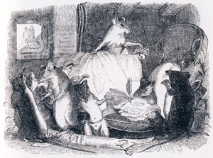 Conseil tenu par les rats - Fables de La Fontaine