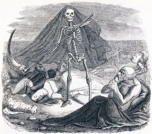 Le mort et le mourant - Fables de La Fontaine