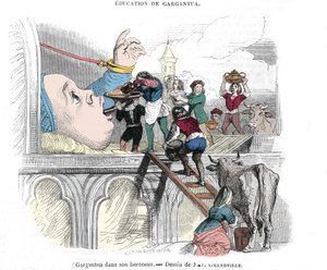Gargantua personnage des romans de François Rabelais (1483-1553), écrivain français : « L