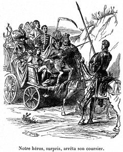 Illustration des aventures de Don Quichotte écrites par Cervantes - Grandville (1803 47)
