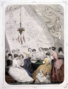 Dames étudiant l
