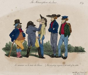 Les Métamorphoses du Jour, No. 19 - Grandville