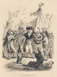 Révolution des loups et liberté et droit du loup (Voyage d