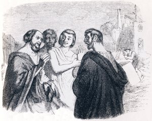 Parole de Socrate - Fables de La Fontaine - Grandville