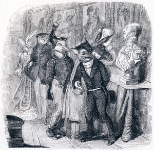 Le renard et le buste - Fables de La Fontaine