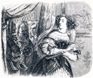 La fille - Fables de La Fontaine - Grandville