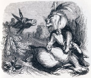 Le lion et l