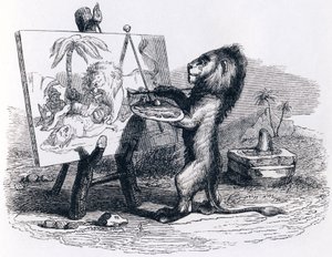 Le lion abattu par l