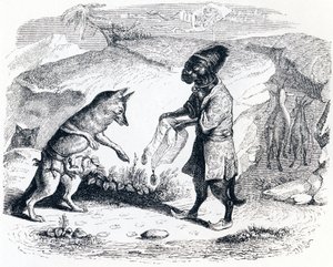 Le lion malade et le renard - Fables de La Fontaine