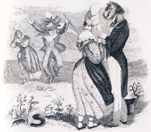 Le torrent et la rivière - Fables de La Fontaine
