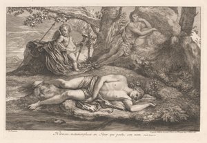 Narcisse et Écho - Gérard Audran