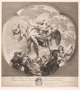Allégorie du Temps révélant la Vérité - Gérard Audran