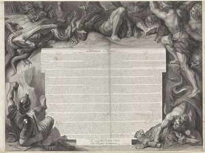 Portrait équestre allégorique de Louis XIV, roi de France