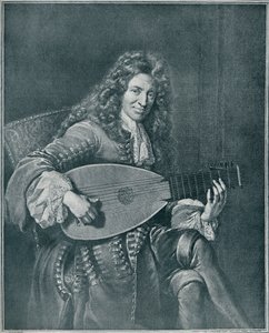 Charles Mouton, vers 1626-1710. Luthiste et compositeur de luth français, 1909