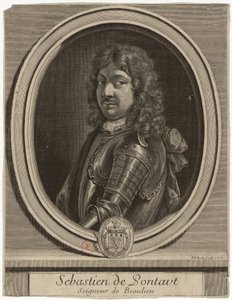 Edelinck - Sebastien de Pontaut Seigneur de Baulieu - Gérard Edelinck